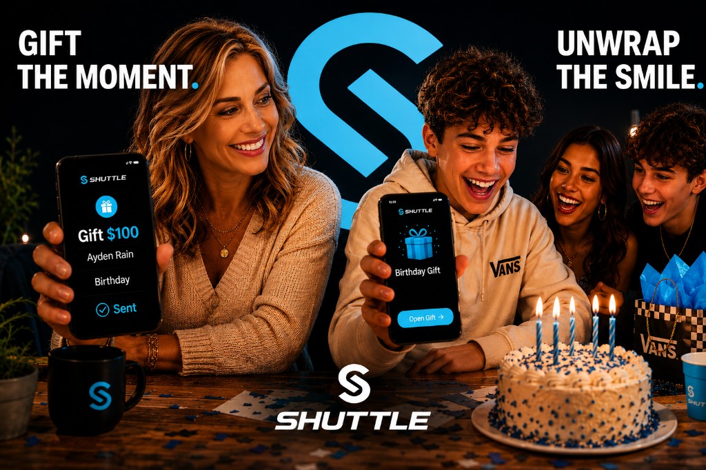 Gift the moment — a birthday gift on Shuttle, a cake, a smile worth opening.